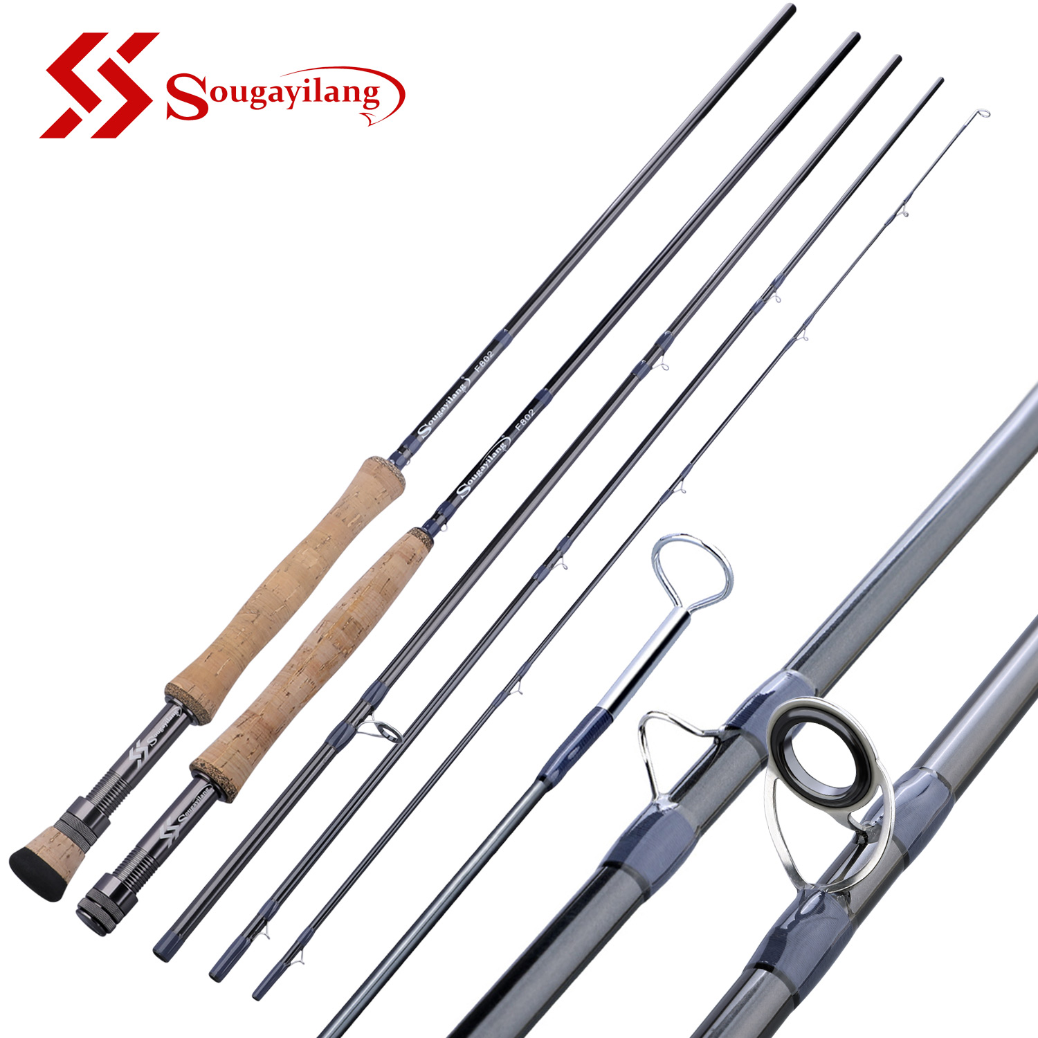 Caña Mosca 9ft Grafito IM8