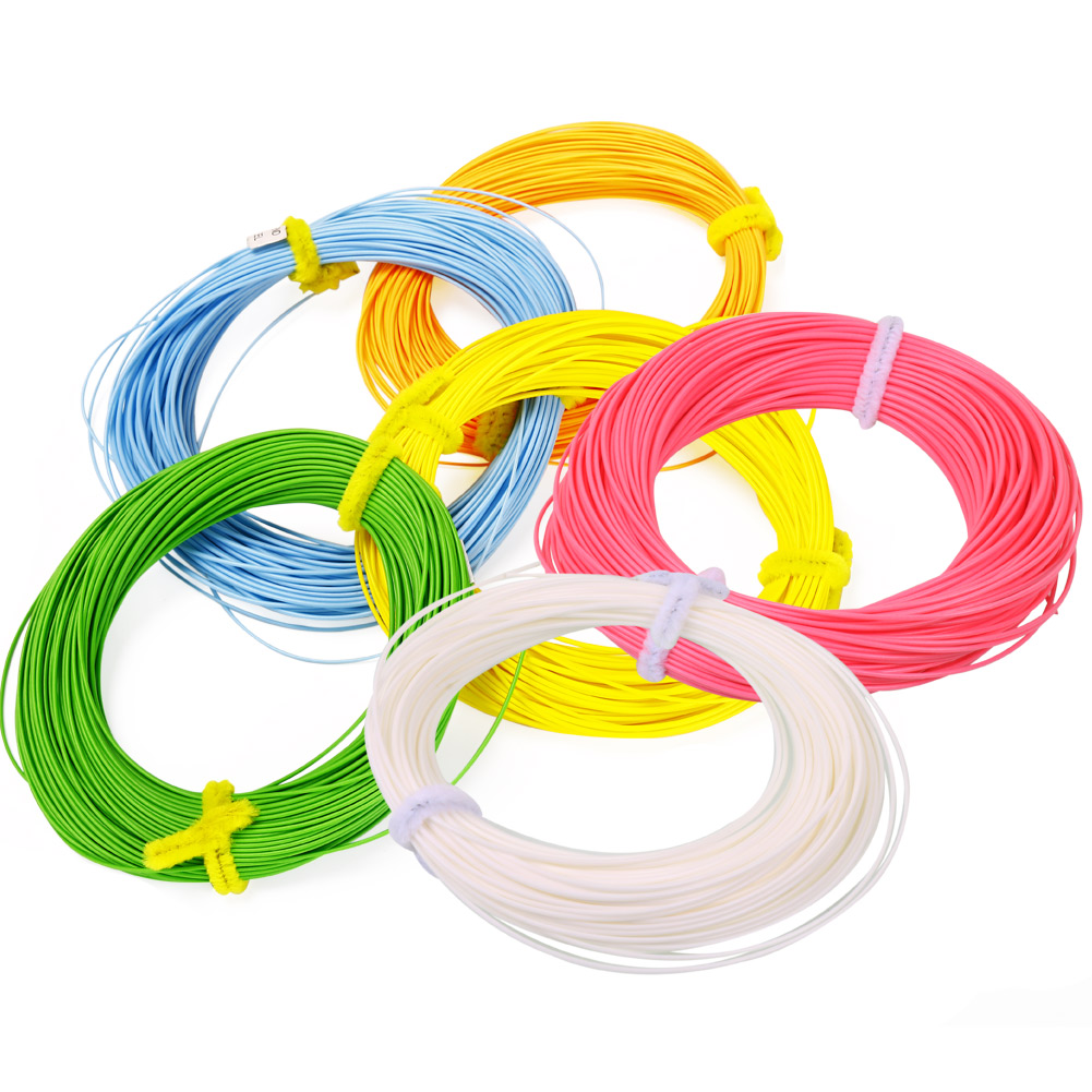 Línea de Mosca WF 8F Naranja 100ft