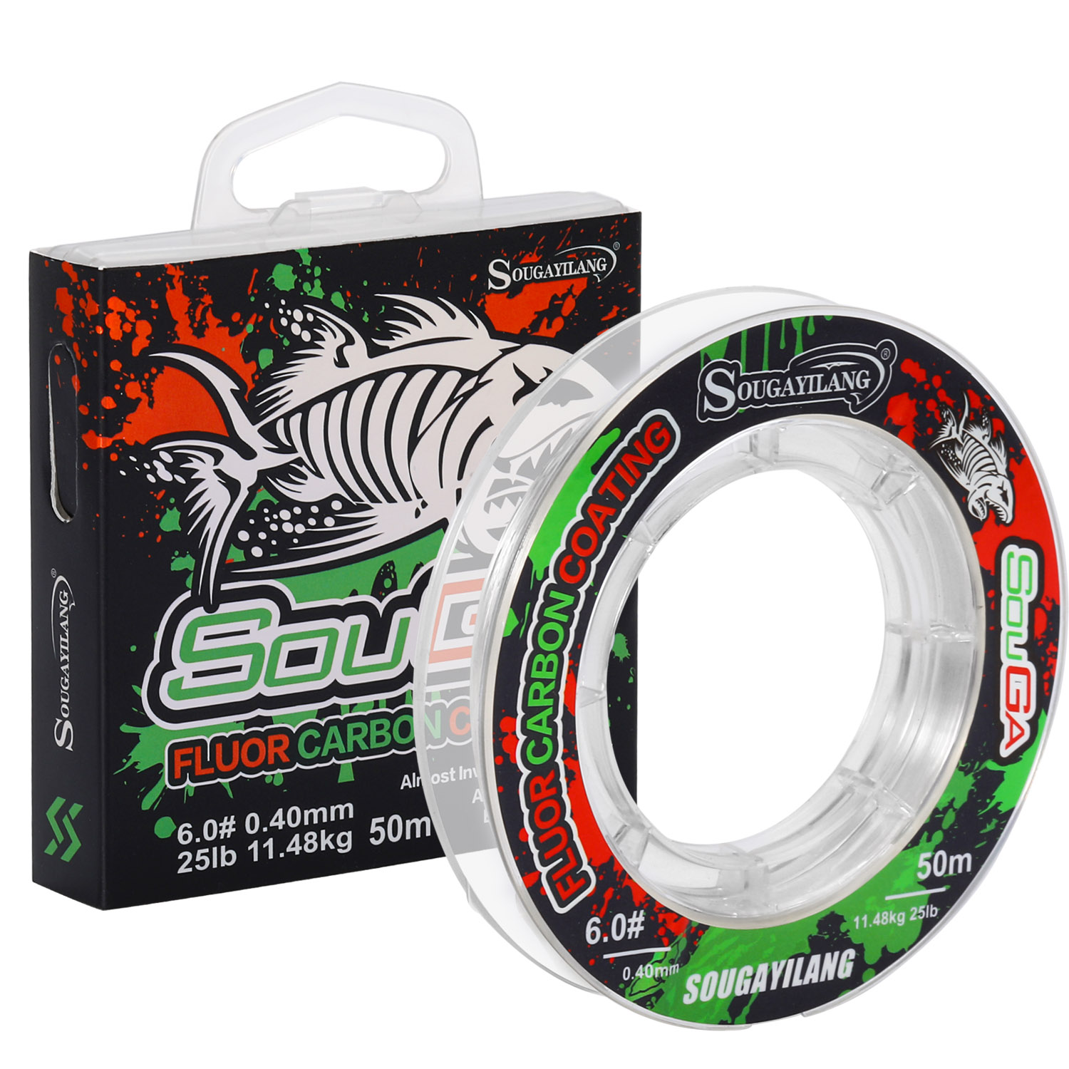 Fluorocarbono 50m 3.0#