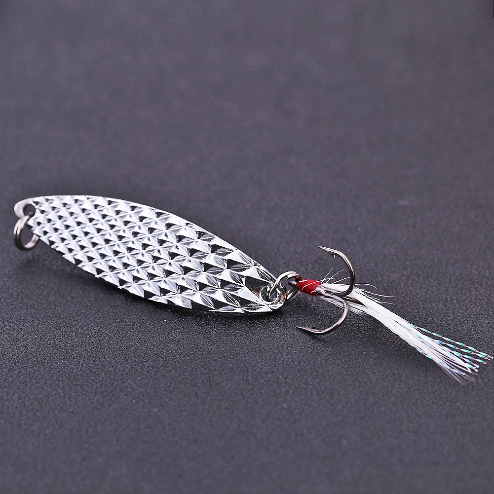 Señuelo Leech Plateado 15g